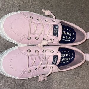 Sperry perrywinkle/light purple pink Lace-Up Sneakers